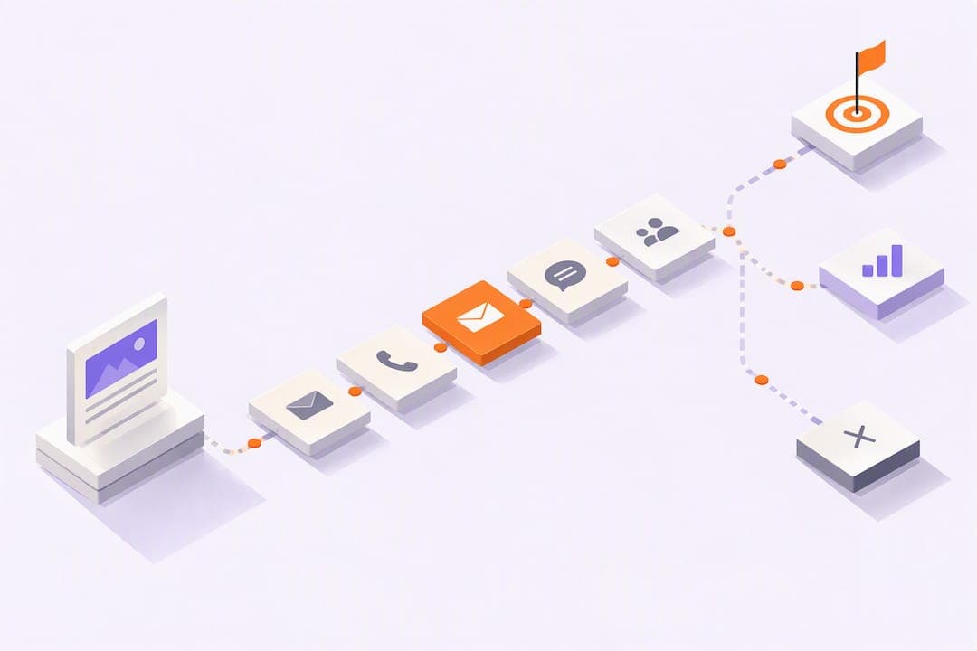 8–10 Touch Follow-Up Cadence Using Page-Level Signals for Sales